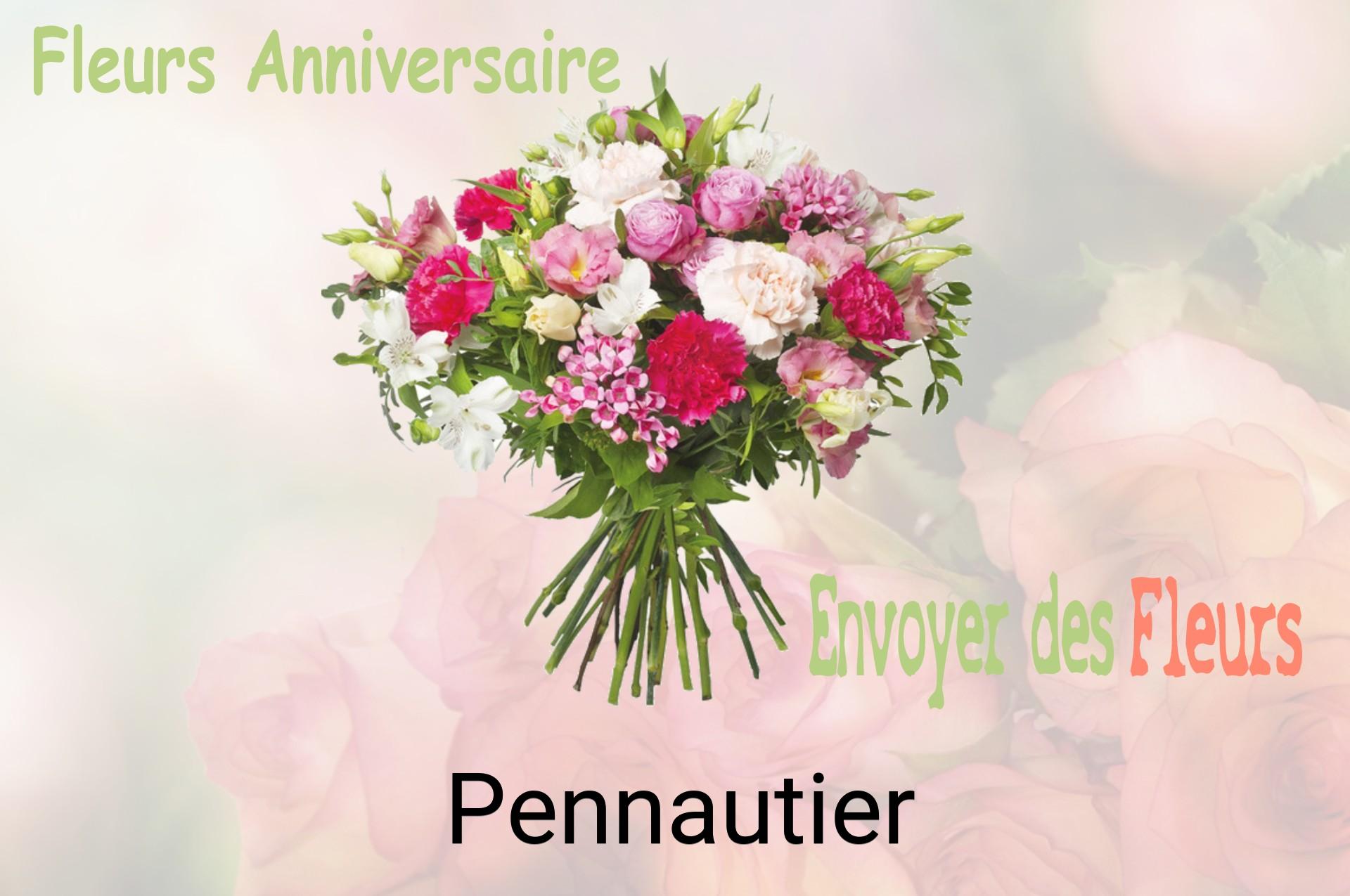 Bouquet de fleurs d’anniversaire livré à Pennautier